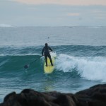 Feb_ Learning to SUP In winter surf